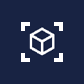 3D Scan blue icon