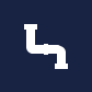Pipe design blue icon