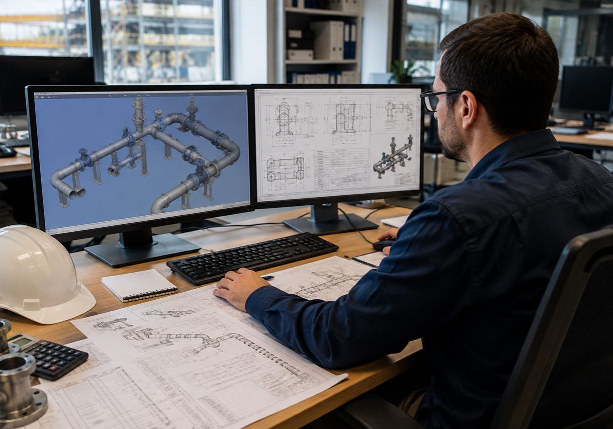 Pipe Spooling & Pipe Spool Detailing